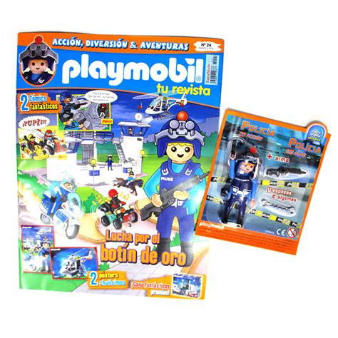 Revista Playmobil® 24 – Policía – La caja de los clicks