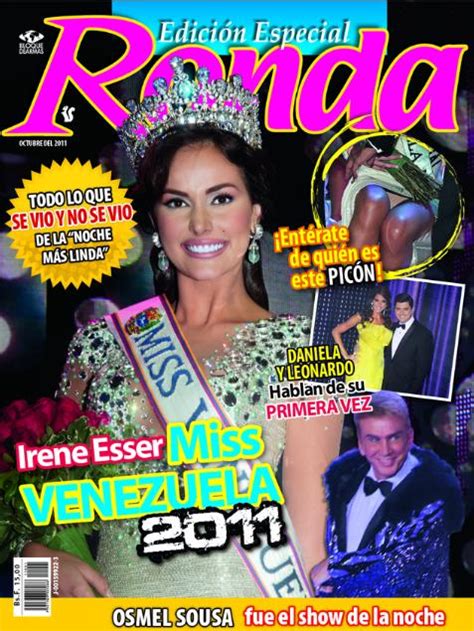 Revista Ronda descubre todos los detalles del Miss ...