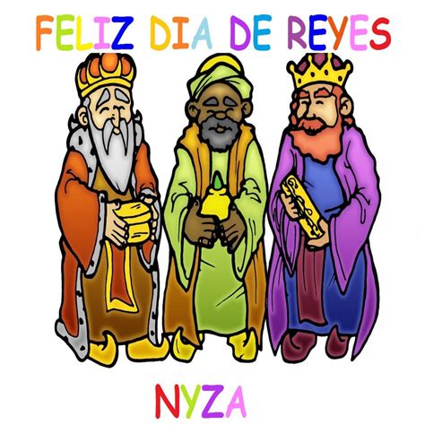 Reyes Magos Dibujos Color