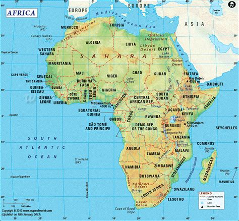Riassunto: L Africa • Scuolissima.com