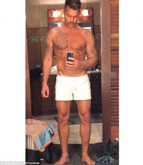 Ricky Martin shirtless in a hunky Instagram snap | Daily ...