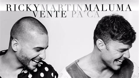 Ricky Martin y Maluma anunciaron su pelotazo ‘Vente Pa Ca’