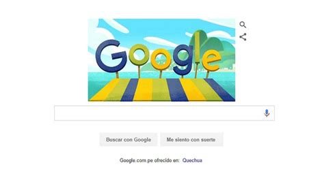 Río 2016: Google lanzó  doodle  interactivo y juego por ...