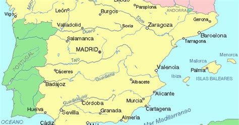 Ríos de España. Geografía de España. Geografía para niños ...