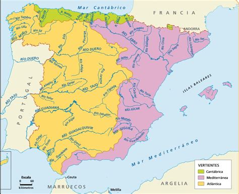 Rios De España Mapa Juegos