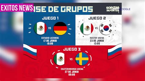 Rivales de México en el mundial de Rusia 2018   YouTube