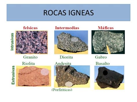 Rocas igneas geologia y minería