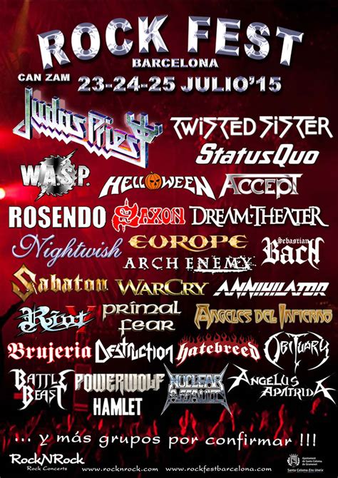 Rock Fest Barcelona 2015   All Metal Festivals
