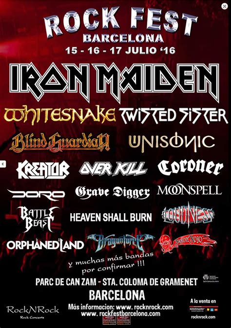Rock Fest Barcelona 2016   All Metal Festivals