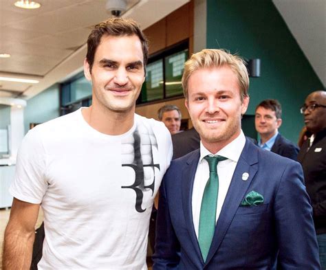 Roger Federer and Nico Rosberg | F1 2018: Latest Formula 1 ...