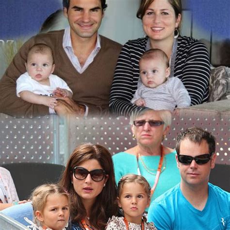 Roger Federer and wife Mirka Vavrinec have 2 sets of twins ...