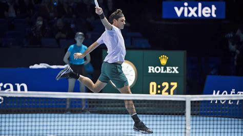 Roger Federer Beats Marin Cilic at the Nitto ATP Finals ...