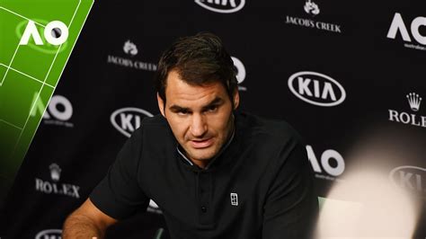 Roger Federer Pre Tournament Press Conference | Australian ...