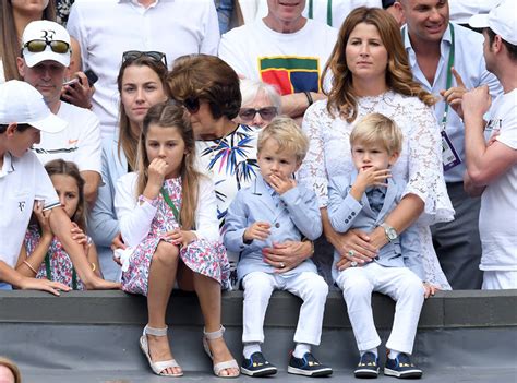 Roger Federer s 2 Sets of Twins Steal the Show at ...