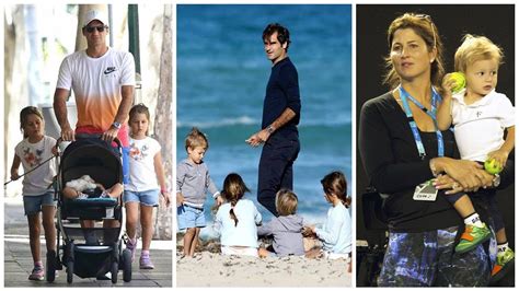 Roger Federer s Wife Mirka Federer & Kids   Sons Lenny ...