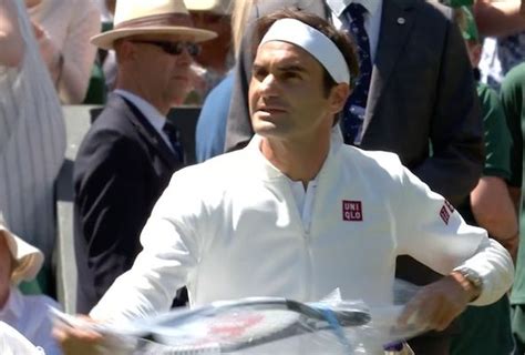 Roger Federer shows off NEW UNIQLO gear as Wimbledon star ...
