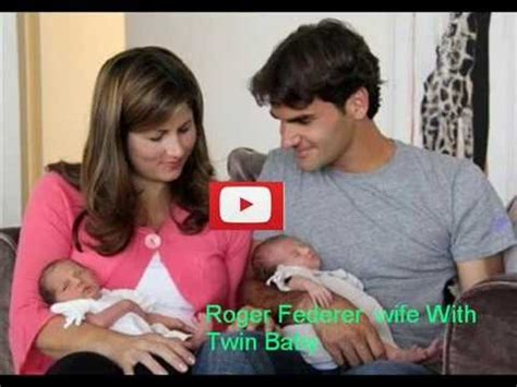 Roger Federer welcomes twins  Exclusive Video  Roger ...