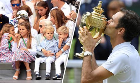 Roger Federer Wimbledon: Winner in tears as children see ...