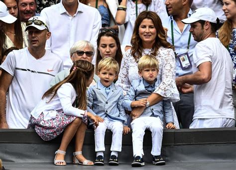ROGER FEDERER’S TWO SETS OF TWINS STEAL THE SHOW AT ...