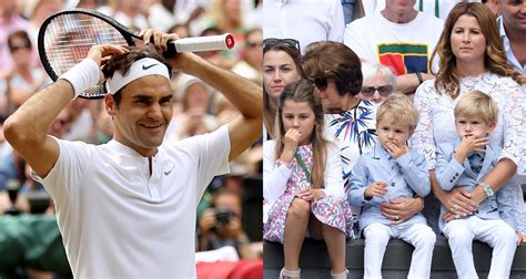 Roger Federer’s Wife & Twins Watch Him Win 8th Wimbledon ...