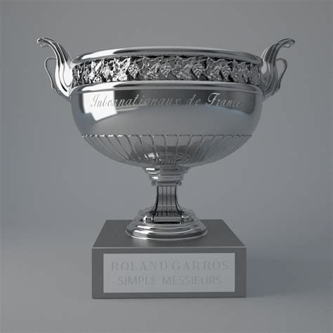 Roland Garros Trophy 3D Model by BHatem | 3DOcean