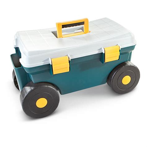 Rolling Garden Seat with Tool Storage   581055, Yard ...