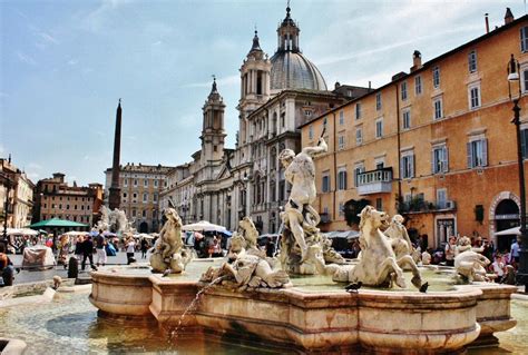 Roma   Fuentes plaza Navona | Viajar a Italia