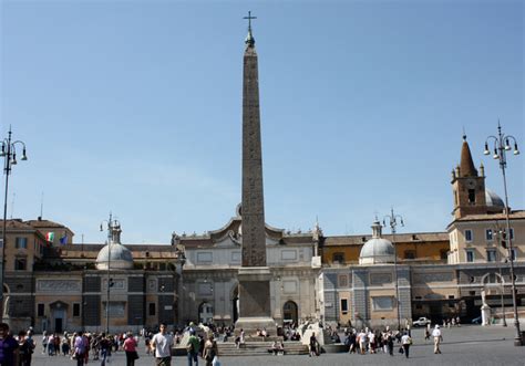 Roma Piazza del Popolo  Lacio, Italia    lugares ...