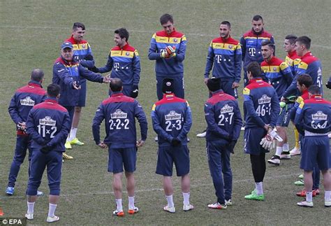 Romania s football team swap shirt numbers for equations ...