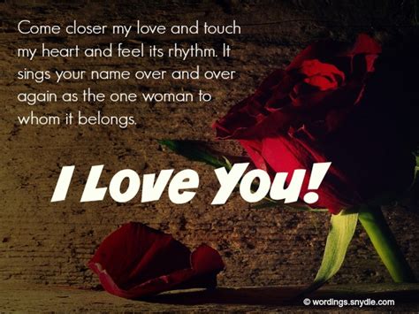 Romantic Love Messages For Her, Sweet Love Messages For ...
