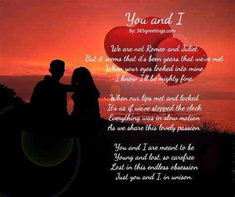 Romantic Love Poems   365greetings.com
