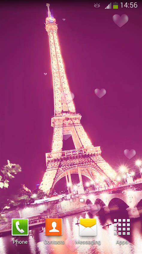 Romantic Paris Live Wallpaper   Android Apps on Google Play