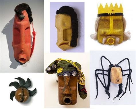 romuald hazoume artist making african masks with petrol ...