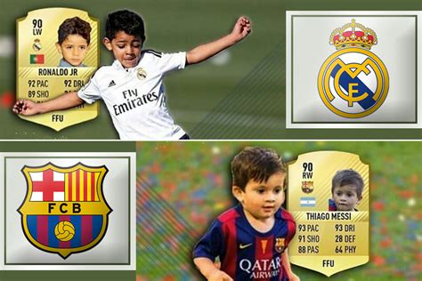 Ronaldo:   Avec Messi, ils comparent même nos fils ...