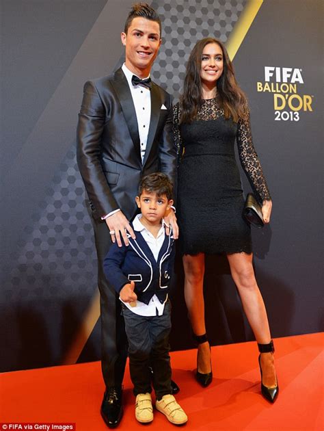 Ronaldo struggles to hold back tears as son joins him to ...