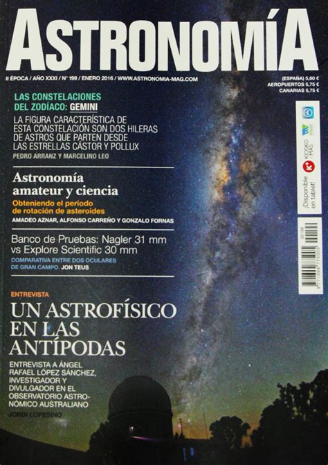 Rotarion en la revista Astronomía | Astronscientific