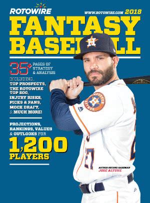 RotoWire Fantasy Baseball Magazine 2018