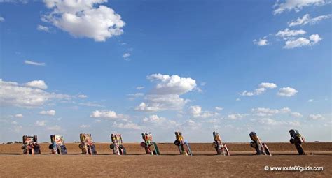 Route 66 in Texas   Amarillo and Cadillac Ranch
