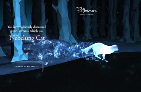 Rowling s Official Patronus Test is Now Live on Pottermore