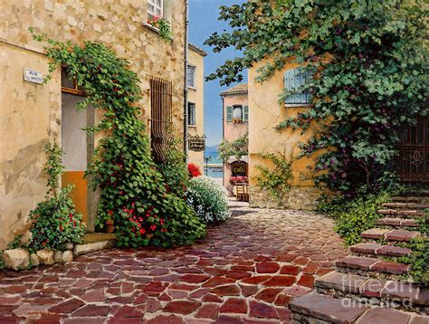 Rue Anette Painting by Michael Swanson
