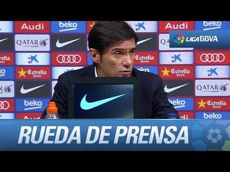 Rueda de prensa de Marcelino tras el FC Barcelona  3 0 ...