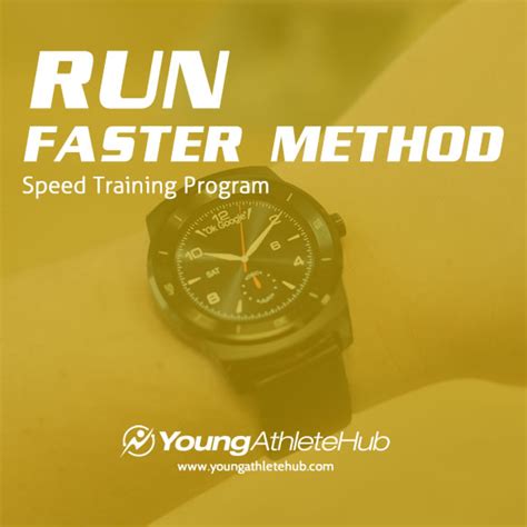 Run Faster Method Speed Training Program | Young Athlete Hub