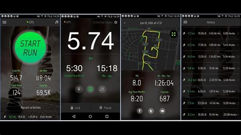 Running Distance Tracker +  The Fitness app    YouTube