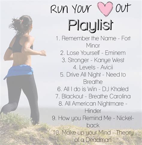 running playlist! | FITNESS | Pinterest | Running, Workout ...