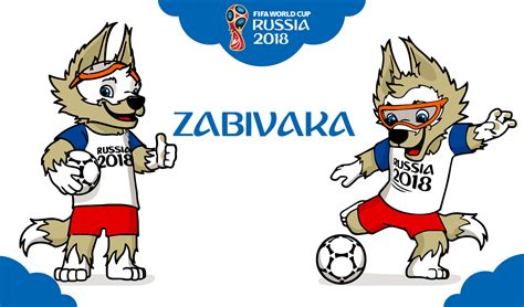 Russia 2018 World Cup mascot Zabivaka   Vector download