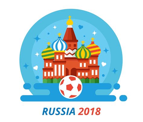 Russia 2018 World Cup Vector   Download Free Vector Art ...