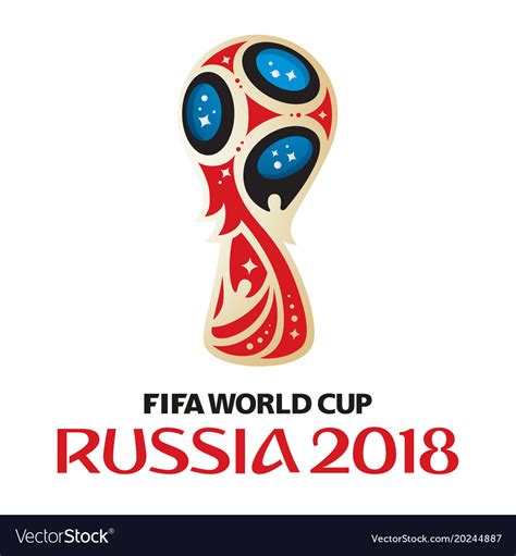 Russia world cup 2018 Royalty Free Vector Image
