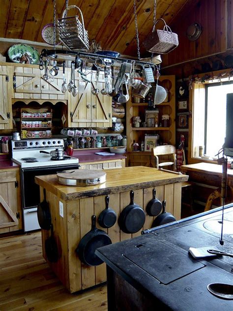 rustic country kitchen