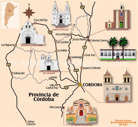 Ruta estancias y missiones jesuitas en Argentina