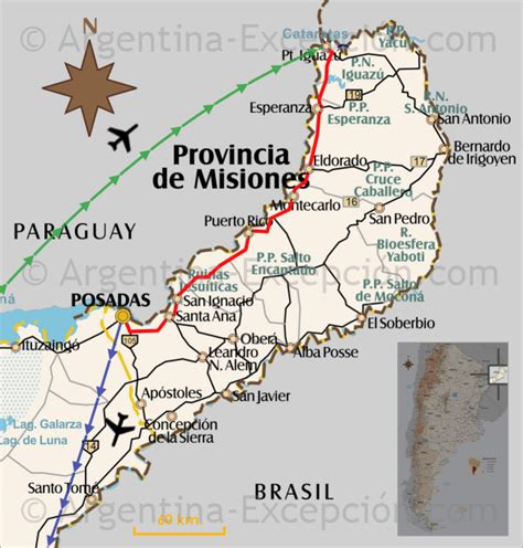 Ruta estancias y missiones jesuitas en Argentina